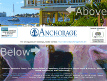 Tablet Screenshot of anchoragehotel.dm
